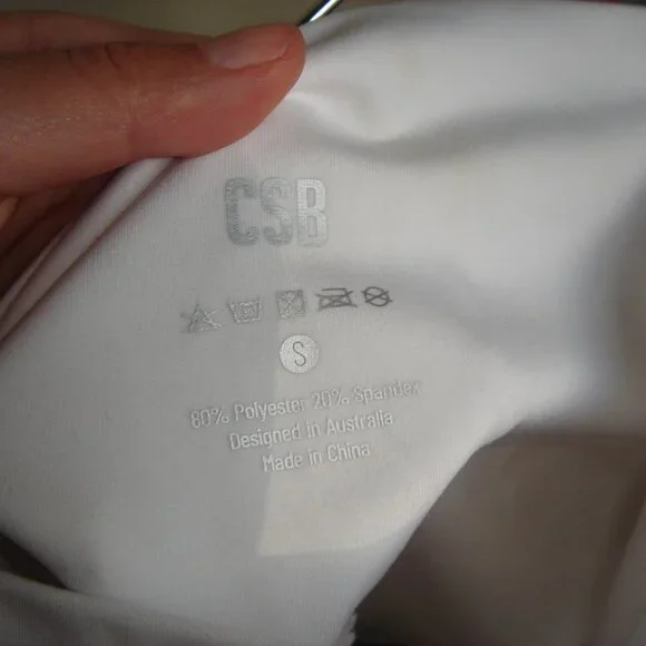 CSB Serenity Shorts - White - Picture 3 of 3